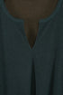 Oversized reversible top with long sleeves